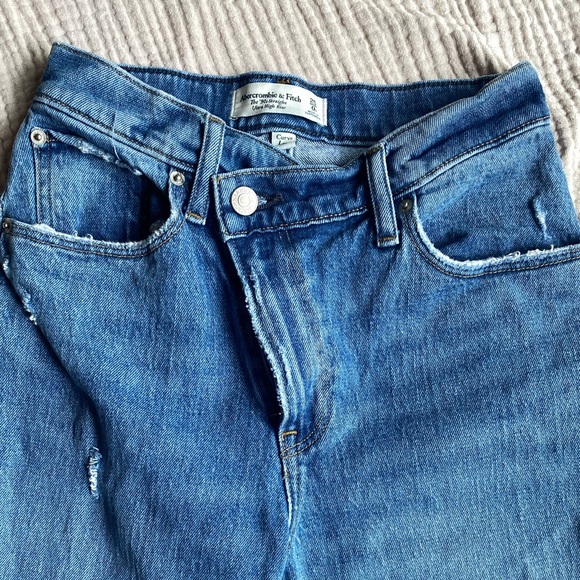 Abercrombie & Fitch The 90s Straight Ultra High Rise size 25 - Picture 3 of 6